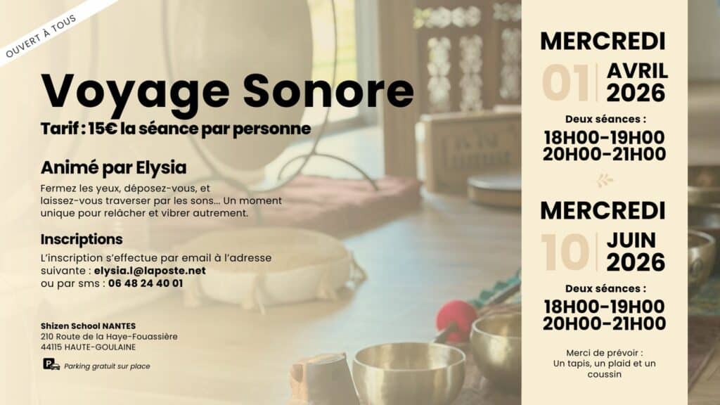 Voyage Sonore à Shizen School Nantes