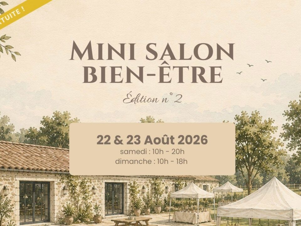 Affiche Mini Salon Bien-Être Shizen School